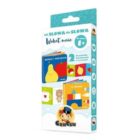 CZUCZU OD SŁOWA DO SŁOWA WOKÓŁ MNIE OWOCE I WARZYWA, W DOMU 1+ - Bright Junior Media