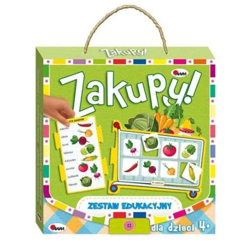 ZAKUPY. ZESTAW EDUKACYJNY 4+ - AWM