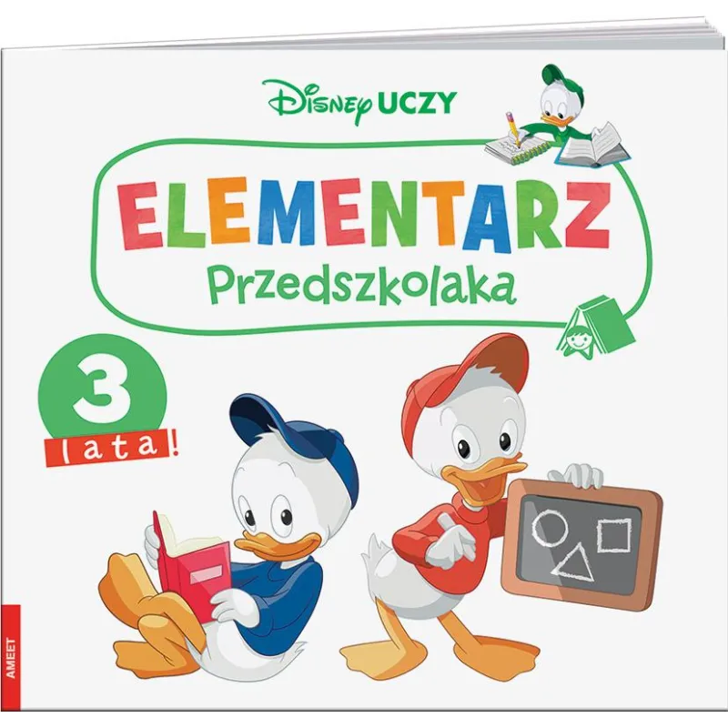 Disney uczy miki i przyjaciele Elementarz przedszkolaka 3 lata UEP9304