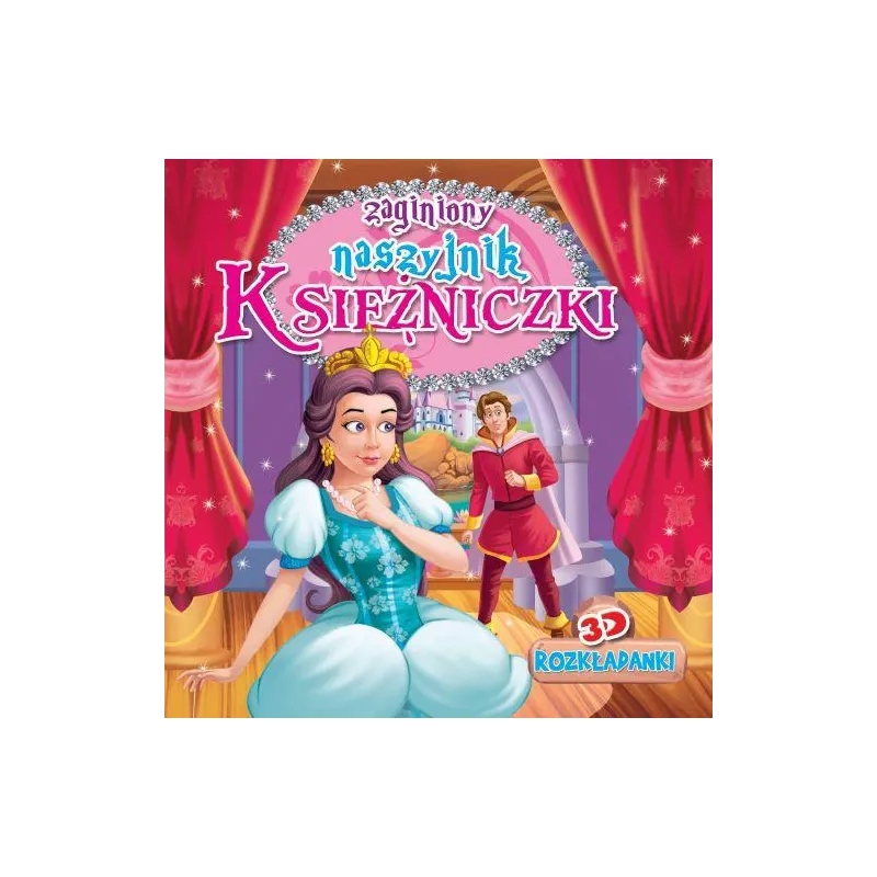 ZAGUBIONY NASZYJNIK KSIĘŻNICZKI ROZKŁADANKI 3D - Arti