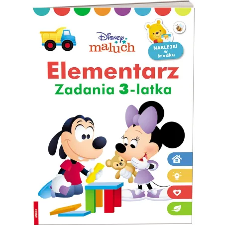 Disney Maluch Elementarz Zadania 3-Latka