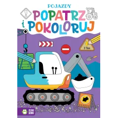 POJAZDY. POPATRZ I POKOLORUJ