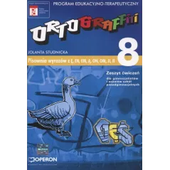 Ortograffiti 8 Pisownia wyrazów z ę en em ą on om ji ii GIMN i LO kl.13 ćwiczenia Jolanta Studnicka