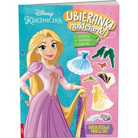 Disney Księżniczka Ubieranki, Naklejanki