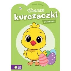 UROCZE KURCZACZKI. WIOSENNE MALOWANKI Z NAKLEJKAMI