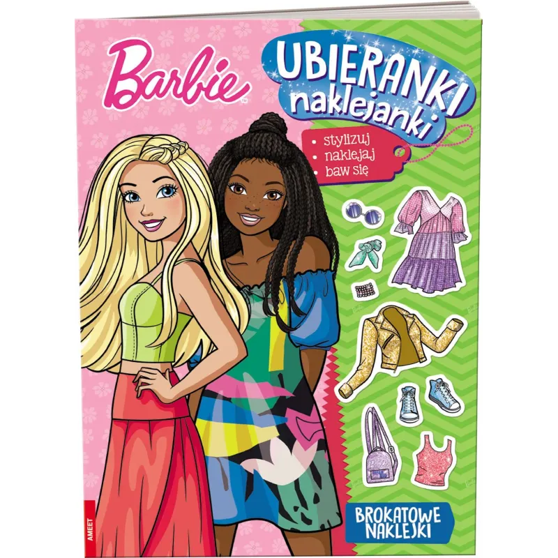 Barbie ubieranki naklejanki SDU1109