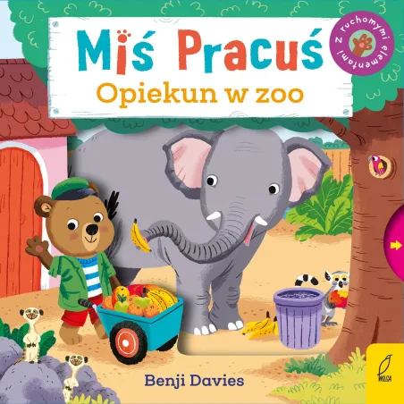 Miś Pracuś. Opiekun W Zoo Miś Pracuś. Opiekun W Zoo