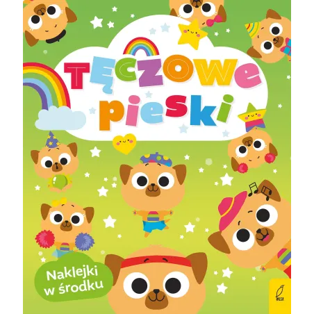 Tęczowe Pieski. Książeczka Z Naklejkami