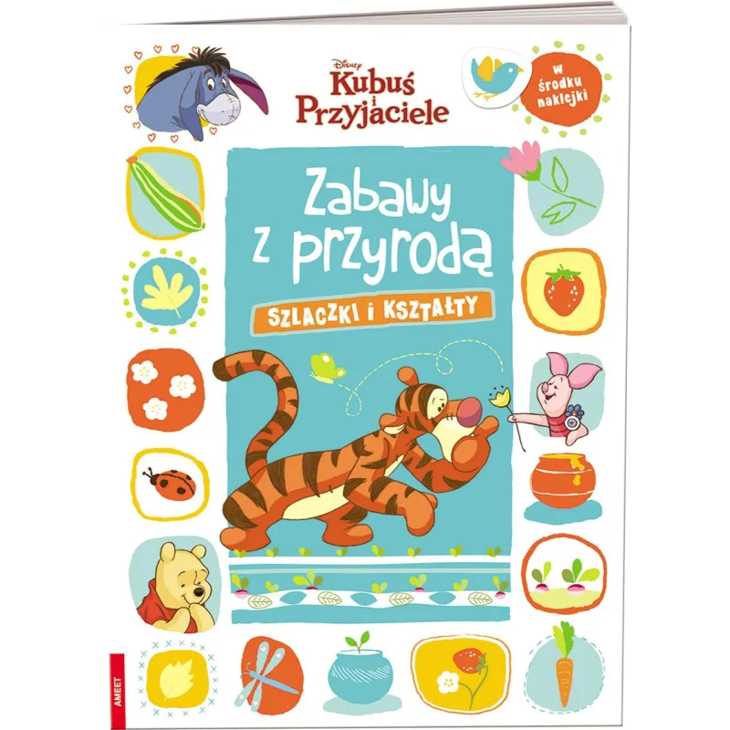 Disney Kubuś i przyjaciele Zabawy z przyrodą szlaczki i kształty ZP9102