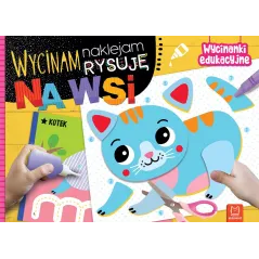 Na wsi. Wycinam naklejam rysuję. Wycinanki edukacyjne Agnieszka Bator