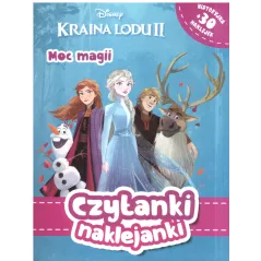 DISNEY KRAINA LODU MOC MAGII CZYTANKI NAKLEJANKI 3+ - Olesiejuk