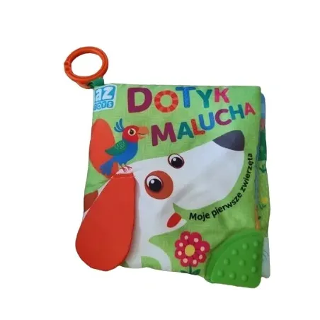 Moje Pierwsze Zwierzeta Dotyk Malucha Książeczka Sensoryczna 3+