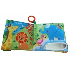 Moje Pierwsze Zwierzeta Dotyk Malucha Książeczka Sensoryczna 3+