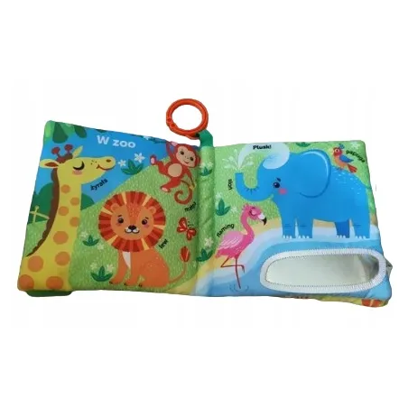 Moje Pierwsze Zwierzeta Dotyk Malucha Książeczka Sensoryczna 3+