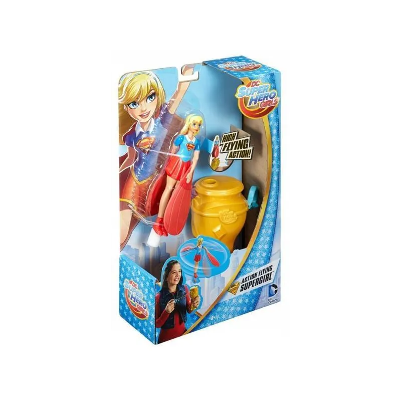 LATAJĄCA LALKA SUPERGIRL DC SUPER HERO GIRLS 6+ - Mattel