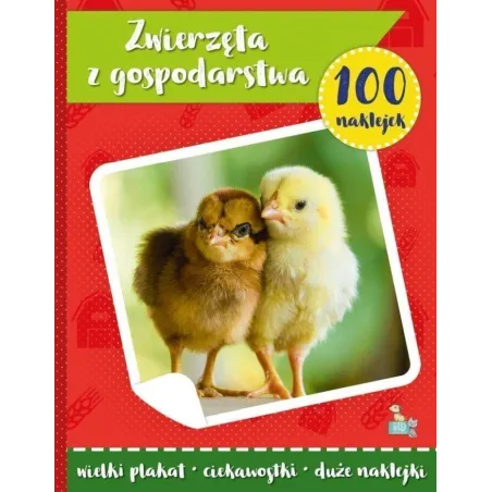 Zwierzęta Z Gospodarstwa. 100 Naklejek Z Plakatem