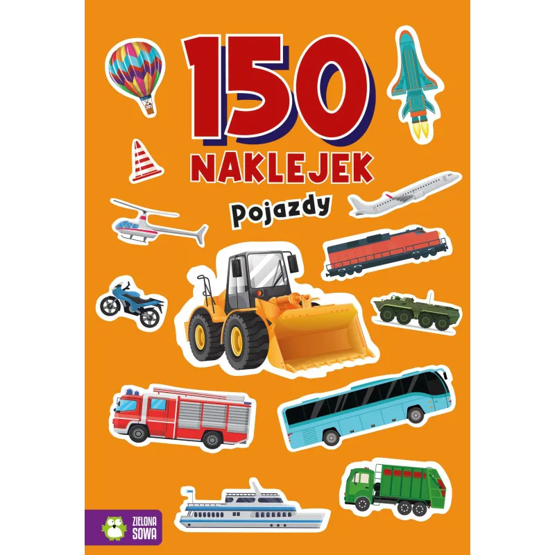 POJAZDY. 150 NAKLEJEK