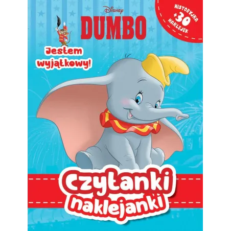 CZYTANKI NAKLEJANKI JESTEM WYJĄTKOWY! DISNEY DUMBO 3+ - Olesiejuk