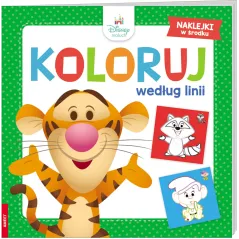 Disney Maluch koloruj według linii COLN9202 Opracowanie zbiorowe