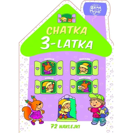 Chatka 3-Latka 72 Naklejki