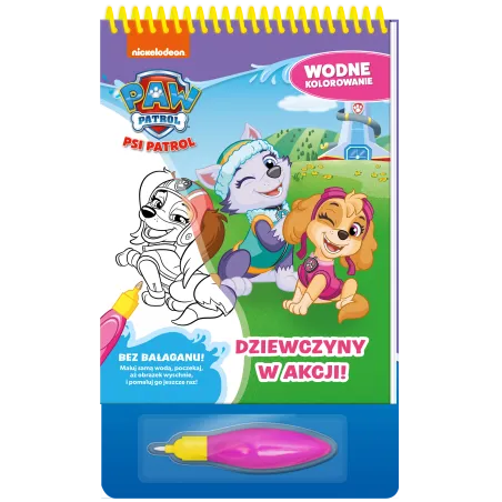 Psi Patrol. Dziewczyny W Akcji! Wodne Kolorowanie Psi Patrol. Dziewczyny W Akcji! Wodne Kolorowanie