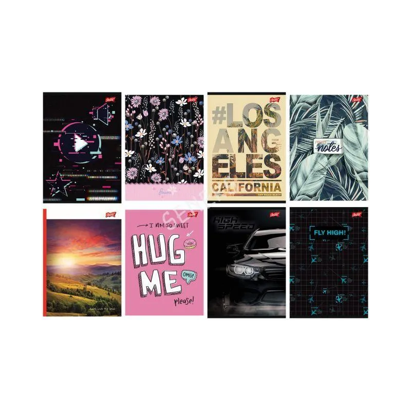 ZESZYT BRULION W KRATKĘ 96 KARTEK A4