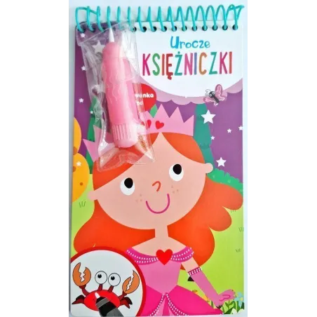 Urocze Księżniczki. Kolorowanka Wodna