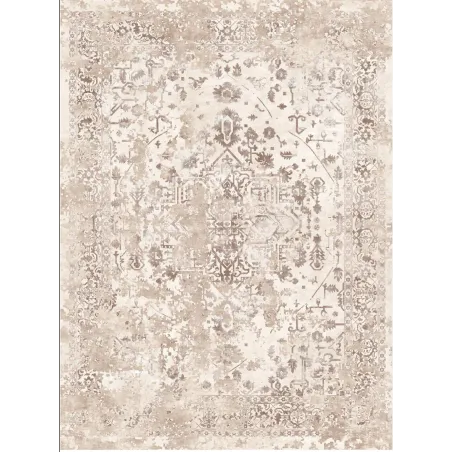 DYWAN DO SALONU BEŻOWY 130X190 CM – WILTON MATEUR TREND CARPET ART LINE, NOWOCZESNY WZÓR