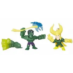 Super Hero Mashers Micro Hulk Vs Loki 2 Figurki 4+