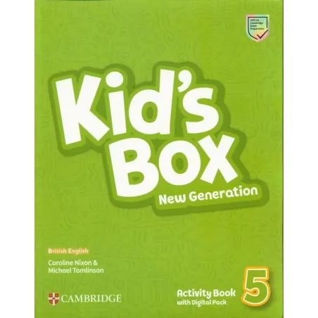 Kids Box New Generation 5 Activity Book With Digital Pack