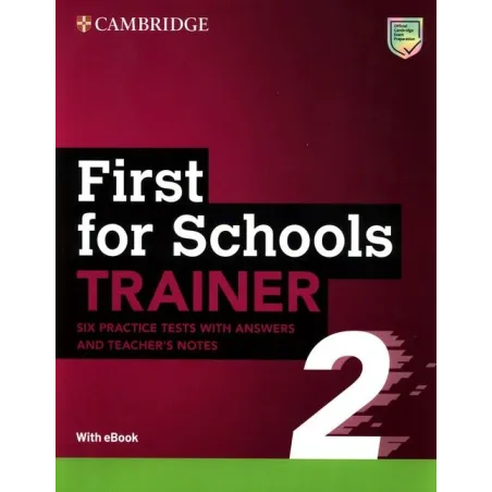 FIRST FOR SCHOOLS TRAINER 2 WITH EBOOK