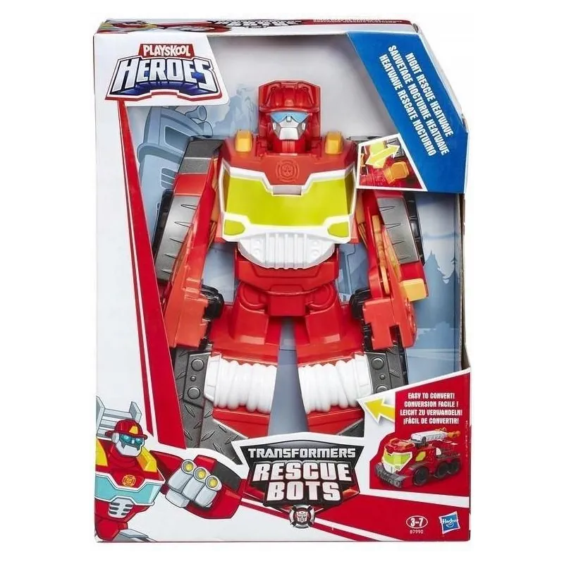 TRANSFORMERS: RESCUE BOTS MEGABOT NIGHT RESCUE HEATWAVE 25 CM 3-7 LAT