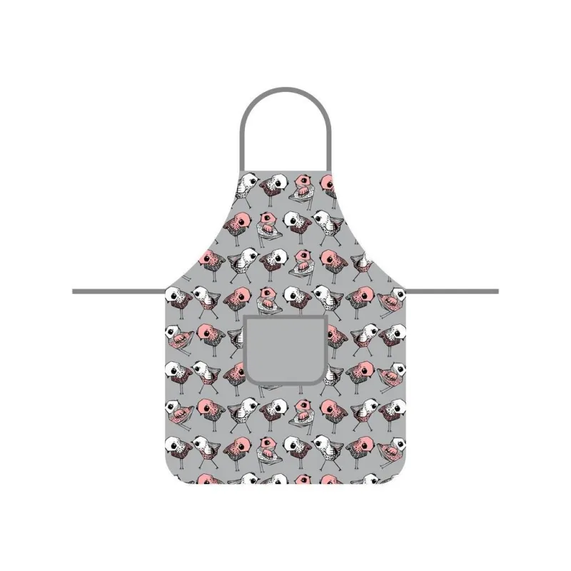 FARTUCH KUCHENNY MISS LUCY MODERN PTASZKI 60 X 75 CM