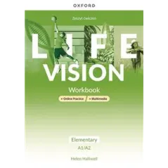Life Vision Elementary A1/A2 Zeszyt ćwiczeń  Online Practice  multimedia Helen Halliwell