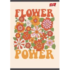 Zeszyt A5 60k linia mix dziewczęcy laminowany