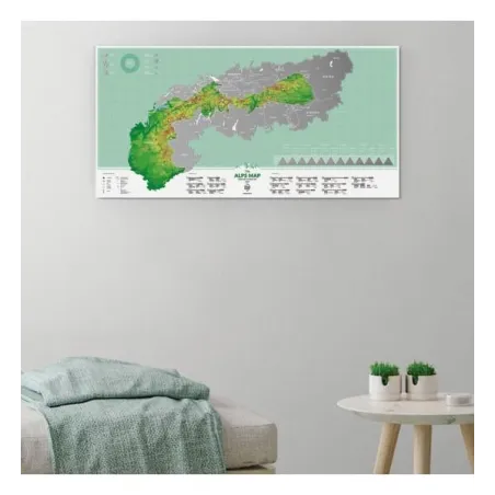 ALPY MAPA ZDRAPKA 80 X 40 CM - 1dea.me