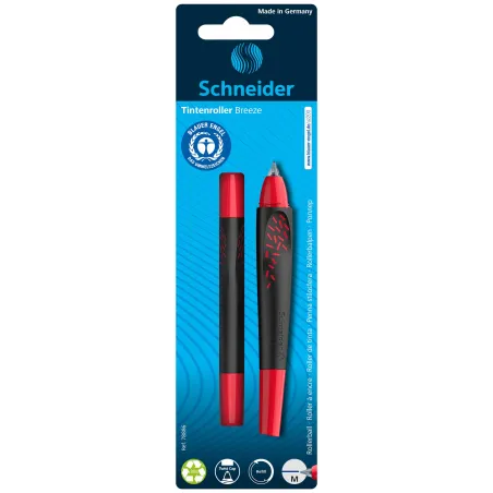 Pióro Kulkowe Breeze Czarno Czerwone Schneider