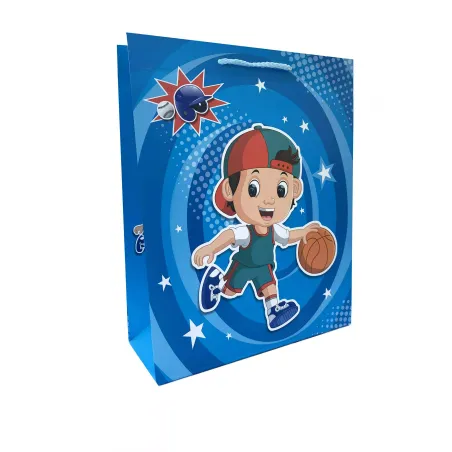 Torebka Prezentowa Ozobna Chłopięca 25X31X35 Cm