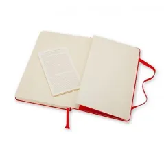 Notatnik W Linie Czerwony 240 Kartek A5 Moleskin