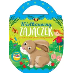 WIELKANOCNY ZAJĄCZEK KSIĄŻKA Z NAKLEJKAMI Urszula Kozłowska - Olesiejuk