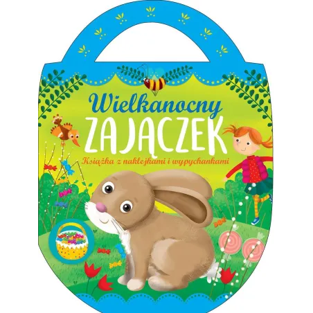 Wielkanocny Zajączek Książka Z Naklejkami