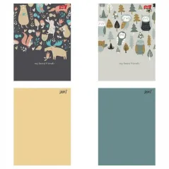 ZESZYT W KRATKĘ Z MARGINESEM 32 KARTKI A5