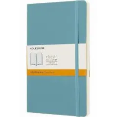 NOTATNIK W LINIE 192 KARTKI TURKUSOWY MOLESKINE A5
