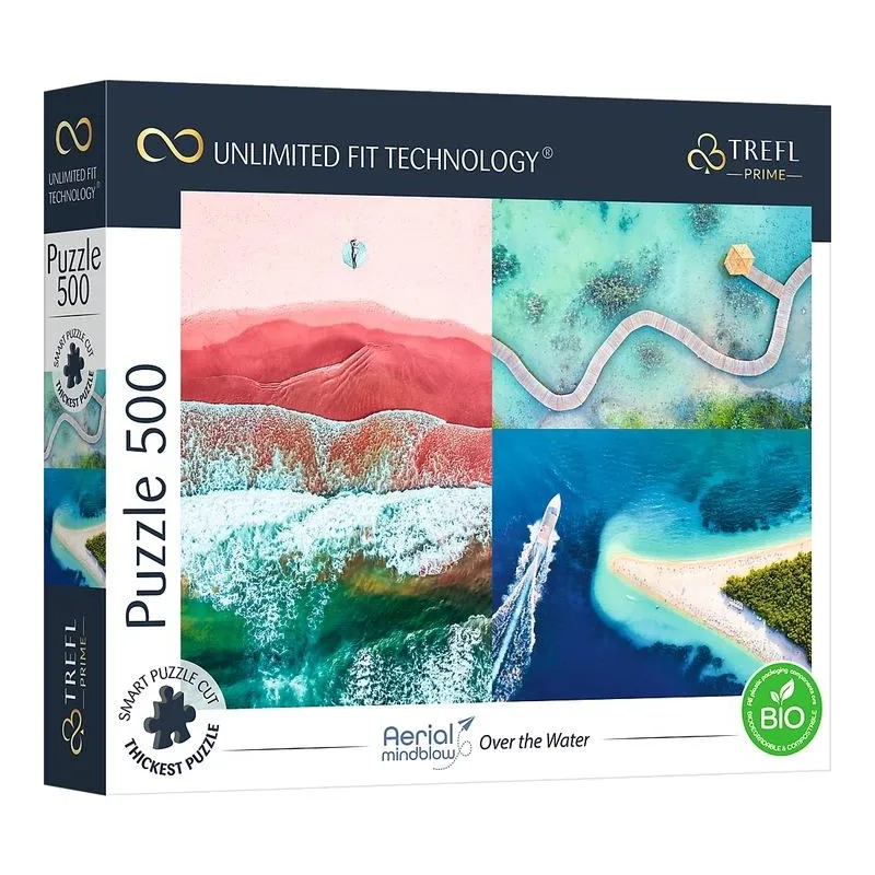 PUZZLE UROKLIWE WIDOKI NAD WODĄ 500 ELEMENTÓW TREFL 8+