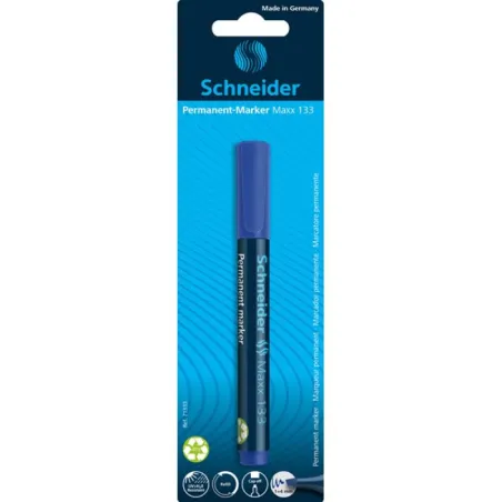 Marker Permanentny 1-4Mm Niebieski Schneider