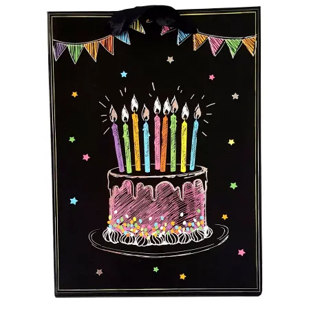 URODZINOWA TOREBKA OZDOBNA 26 X 32 X 10 CM