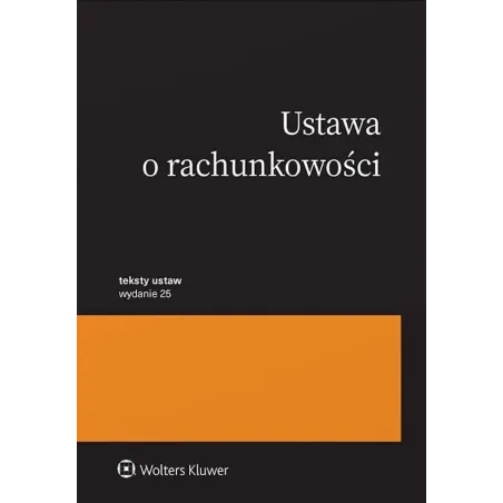 Ustawa O Rachunkowości