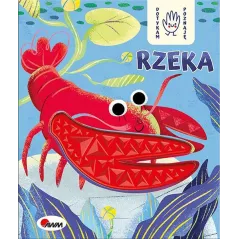 RZEKA. DOTYKAM, POZNAJĘ. KSIĄŻECZKA SENSORYCZNA - AWM