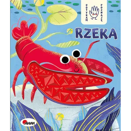 Rzeka. Dotykam, Poznaję. Książeczka Sensoryczna