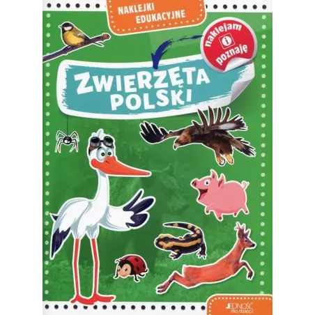 Zwierzęta Polski Naklejki Edukacyjne